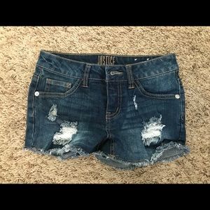 Girls Jean Shorts
